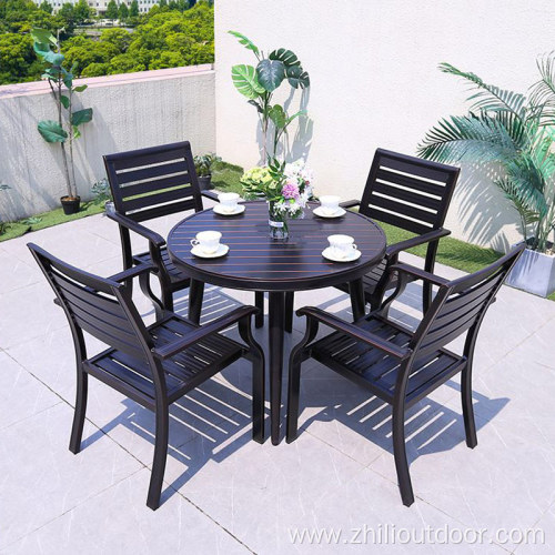 Wrought Iron Garden Furniture modern outdoor dining set